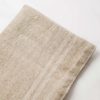 Charvet Editions Tea Towel White Stripe On natural